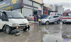 Bafra'da trafik kazası: 3 yaralı