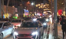 Bağdat Caddesi'ndeki yeni yıl kutlamaları önceki senelere göre sönük geçti