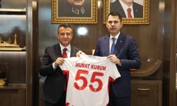 Başkan Halit Doğan, Bakan Murat Kurum'a Samsun projelerini anlattı