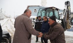 Başkan Sandıkçı: 'Karla mücadele çalışmalarına aralıksız devam ediyoruz'