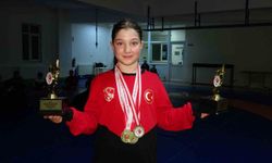 Bir yetenek taraması hayatını değiştirdi 10 yaşındaki güreşçi Asya, Türkiye şampiyonu oldu