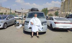 Bursa'dan 2 bin 600 kilometrelik yolu katederek Mekke'ye geldi