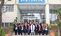 BUÜ'de profesörlük belgeleri törenle takdim edildi