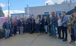 Büyükşehir harekete geçti, Datça'da fidanlar üreticilerle buluştu