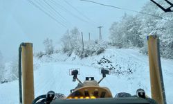 Büyükşehirden 17 ilçede karla mücadele mesaisi: 346 mahalle yoluna müdahale edildi