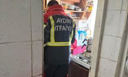 Çamaşır makinesinden çıkan yangın panikletti