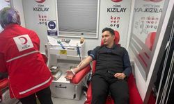 Çermik Kaymakamı Karataş, kan bağışında bulundu
