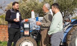 Çiftçiye buzağı kiti ve dezenfektan desteği