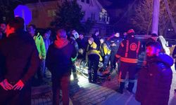 Direğine çarpan araç hurdaya döndü: 1 yaralı