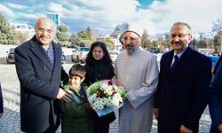 Diyanet İşleri Başkanından Başkan Er'e cami teşekkürü