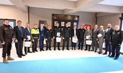 Düzce'de başarılı polisler ödüllendirildi