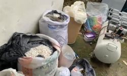 Edirne'de evini uyuşturucu imalathanesine çevirmiş: Operasyonda 117 kilo uyuşturucu ele geçirildi