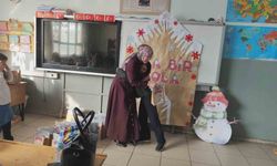 Erciş'te öğrencilerin karne sevinci