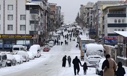 Gaziantep'te çocukların kar keyfi: Tepsi, poşet, leğen ve tahta ile kayak yaptılar