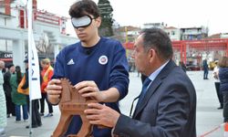 Görme engelliler için Bakırköy'de Empati Parkuru kuruldu