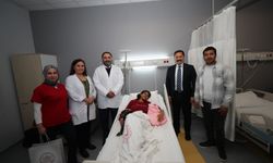 Hatay'da yeni yılın ilk bebeği 'Sultan Nare' oldu