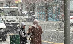 İstanbul'da kar yağışı etkili oluyor