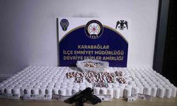 İzmir'de binlerce uyuşturucu hap ele geçirildi