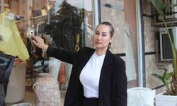 Kapalı mağazaya kurşun yağdırdılar: Esnaf kadın korku içinde