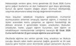 Kayseri'de eğitime kar engeli