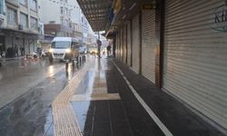 Kilis'te sağanak yağış etkili oluyor