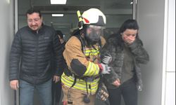 MASKİ'de yangın tatbikatı