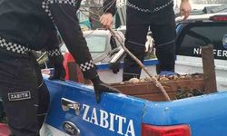 Nilüfer'de kaldırımlar işgallerden arındırılıyor