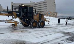 Nilüfer'de kar yağışına karşı kesintisiz mesai