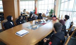 Rektör Kızıltoprak, DUSCART Öğrenci Takımını ağırladı