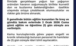 Şanlıurfa'da eğitime 1 gün ara verildi