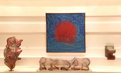 Semra Özümerzifon'un 'Ağlı Hikayeler' sergisi Galeri Deniz'de açıldı