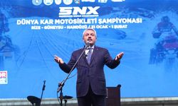 SNX Türkiye Dünya Kar Motosikleti Şampiyonası'nın açılış seremonisi Rize'de gerçekleştirildi