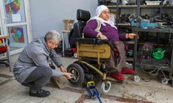Tekerlekli sandalye tamir atölyesinde 600 engelliye ücretsiz hizmet