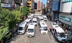 Trabzon'da dolmuşlar yeni yerine taşınıyor