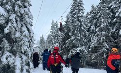 Uludağ'da telesiyej arızası: 52 tatilci kurtarıldı, 8 kişiyi kurtarma çalışması sürüyor