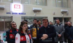 Vali Aydoğdu'dan 112 Acil Çağrı Merkezi'ne yılbaşı ziyareti