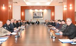 Vali Çiftçi başkanlığında 'Palandöken' zirvesi