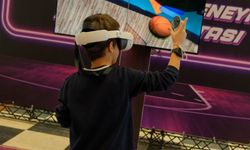 VR Basketbol Heyecanı M1 Konya AVM'de yoğun ilgi gördü