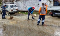 Yoğun yaşın ardından belediye ekipleri sahada