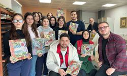 Ebru sanatıyla renkli buluşma