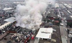 İkitelli Atatürk Sanayi Sitesi'nde yangın