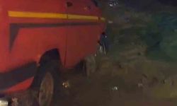 Suda mahsur kalan aileyi İncirliova Belediyesi ekipleri kurtardı