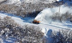 Tunceli'de 85 köy yolu ulaşıma açıldı, 28 köy yolunda çalışmalar sürüyor