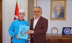 7 ayda hafızlık eğitimini tamamladı