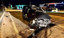 Afyonkarahisar'da trafik kazası: 1 ölü, 1 yaralı