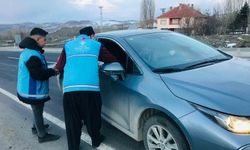 Akdağmadeni'nde yolculara 'iftara 5 kala' sürprizi