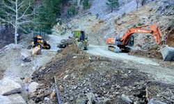 Alanya yollarında kış mesaisi sürüyor