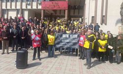 Aliağa'da eğitimcilerden şiddete karşı ortak tepki