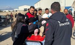 Antakya'da trafik kazası: 1 yaralı