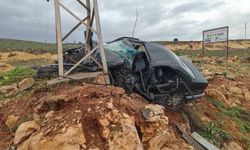 Aydınlatma direğine çarpan otomobilin sürücüsü öldü